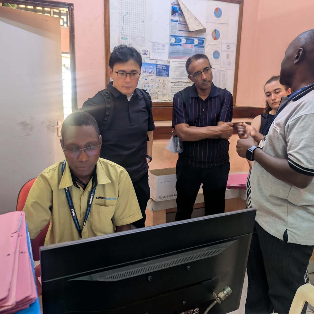 Caption: The ACHIEVE Team planning to track Chikungunya cases in East Africa