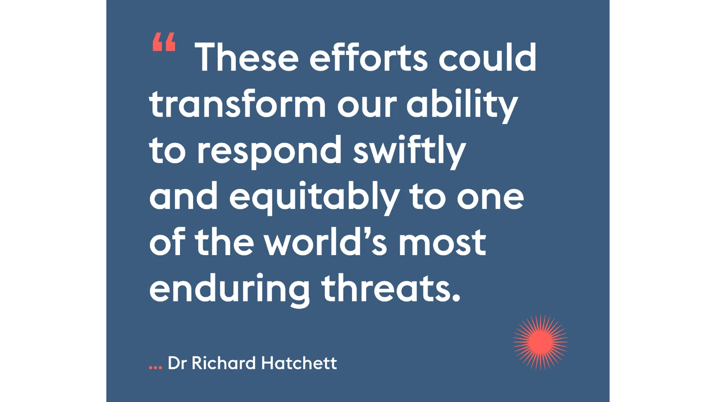 quote on blue background