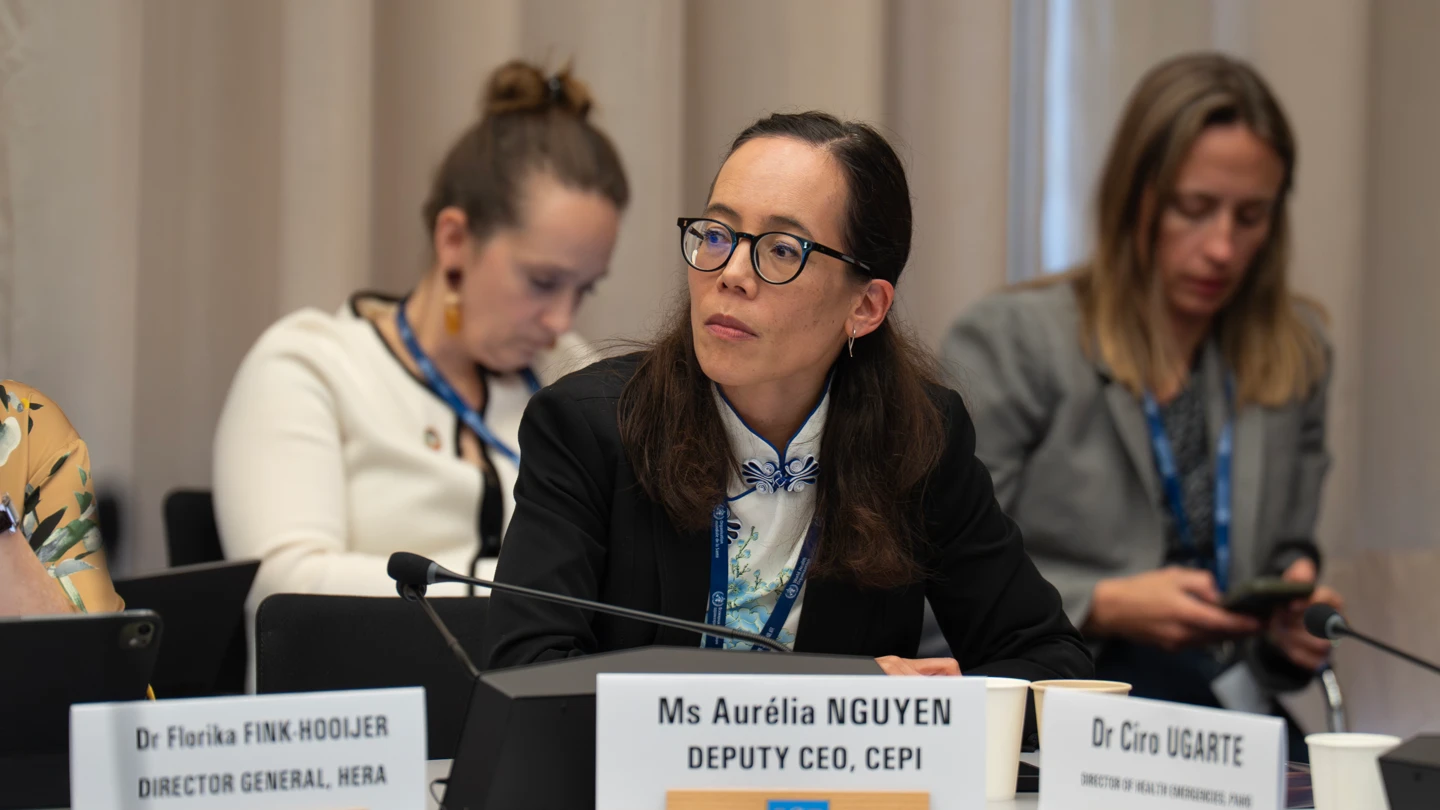 Aurelia Nguyen_Deputy CEO of CEPI_speaking at the World Health Assembly 79 in Geneva_May 2026.jpg