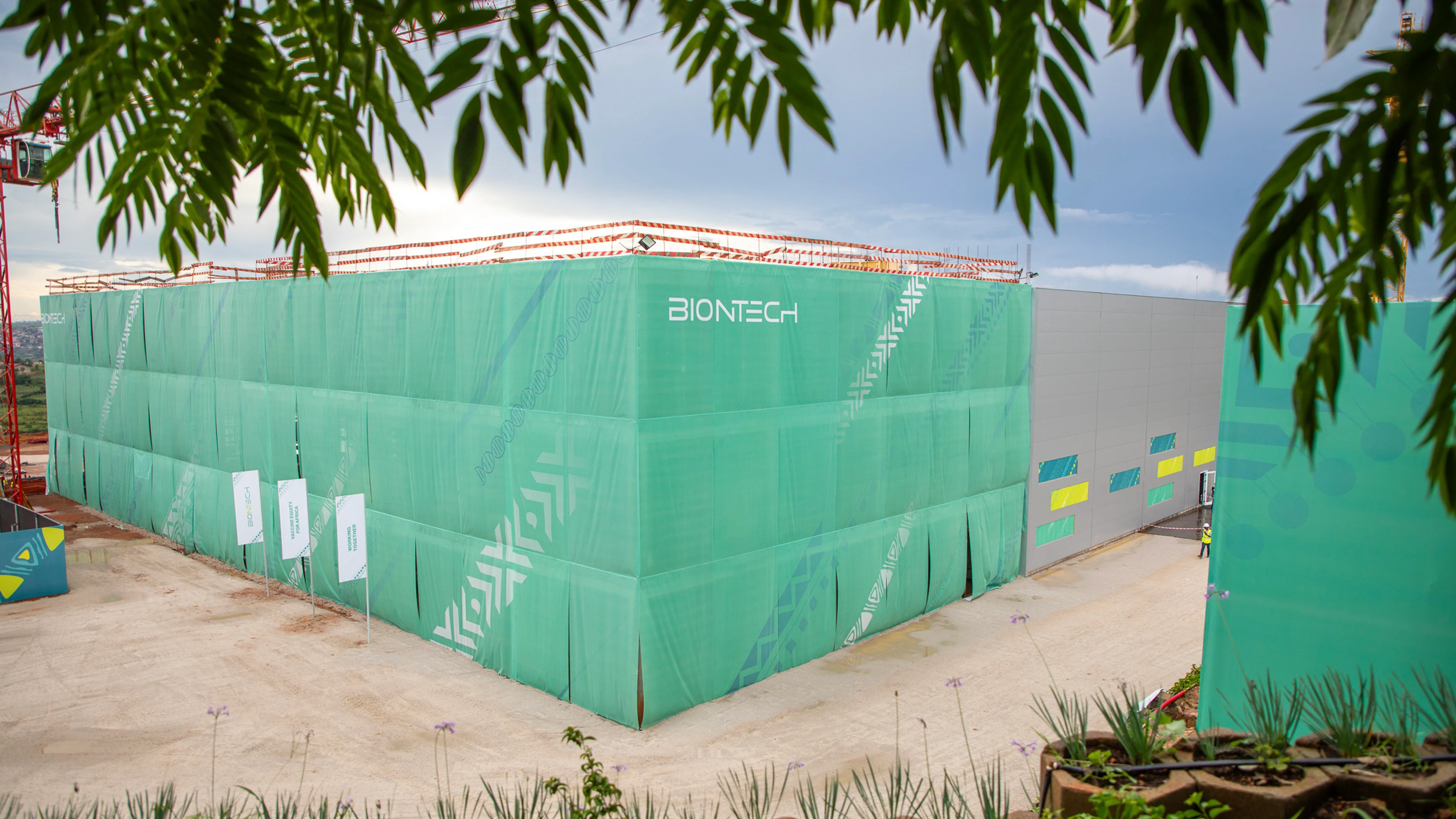 BioNTech mRNA-based vaccine manufacturing site in Kigali