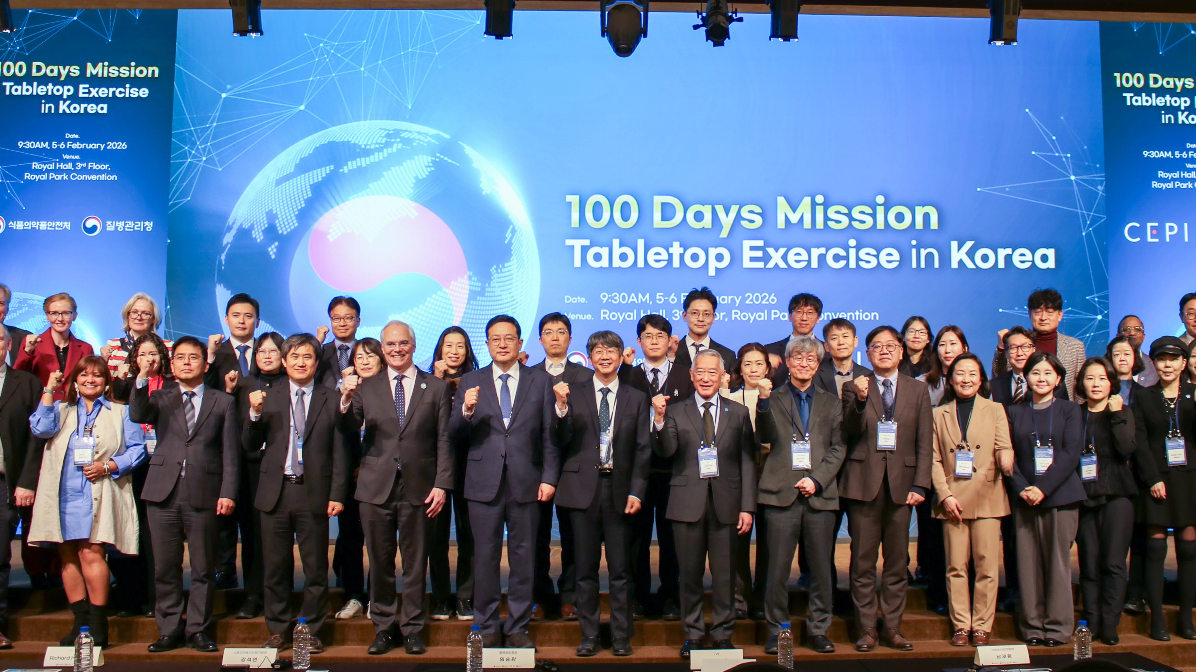 Korea 100 Days Mission exercise
